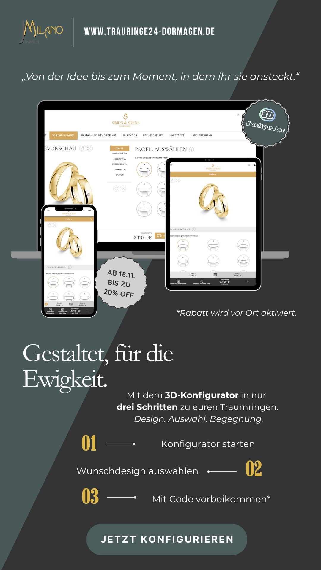 trauringe Dormagen, eheringe, trauringkonfigurator, heirat